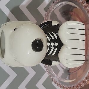 Snoopy Peanuts Skeleton Ceramic Mug